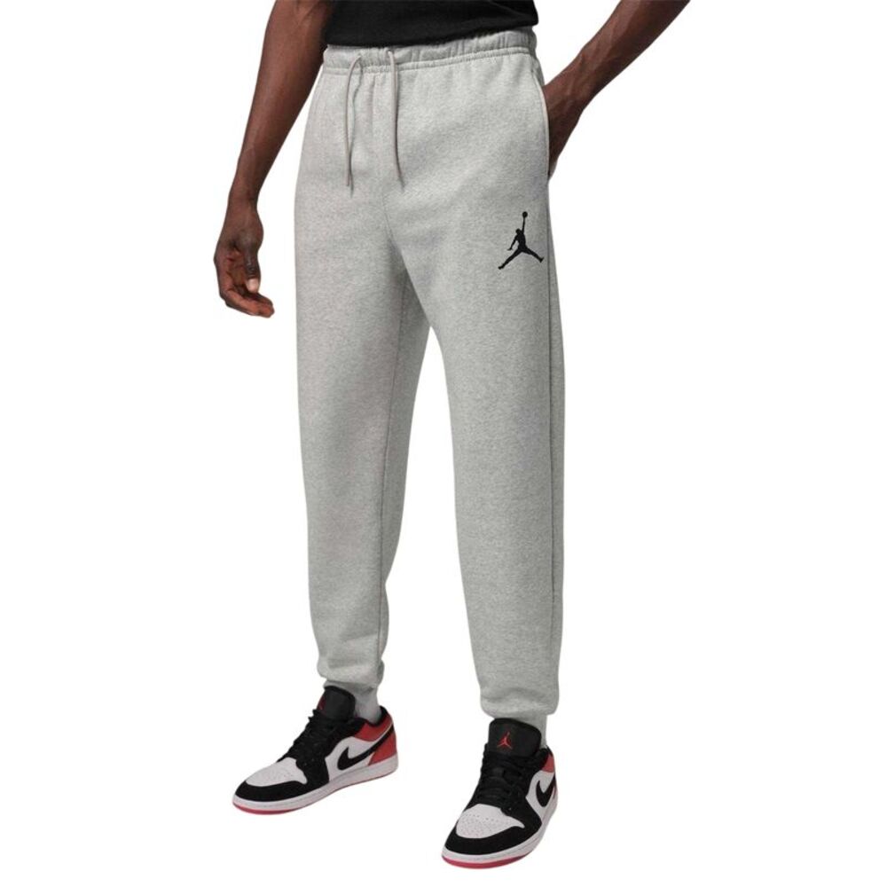 Nike Mens Air Jordan Jumpman Fleece Sweatpants / Gray/Black